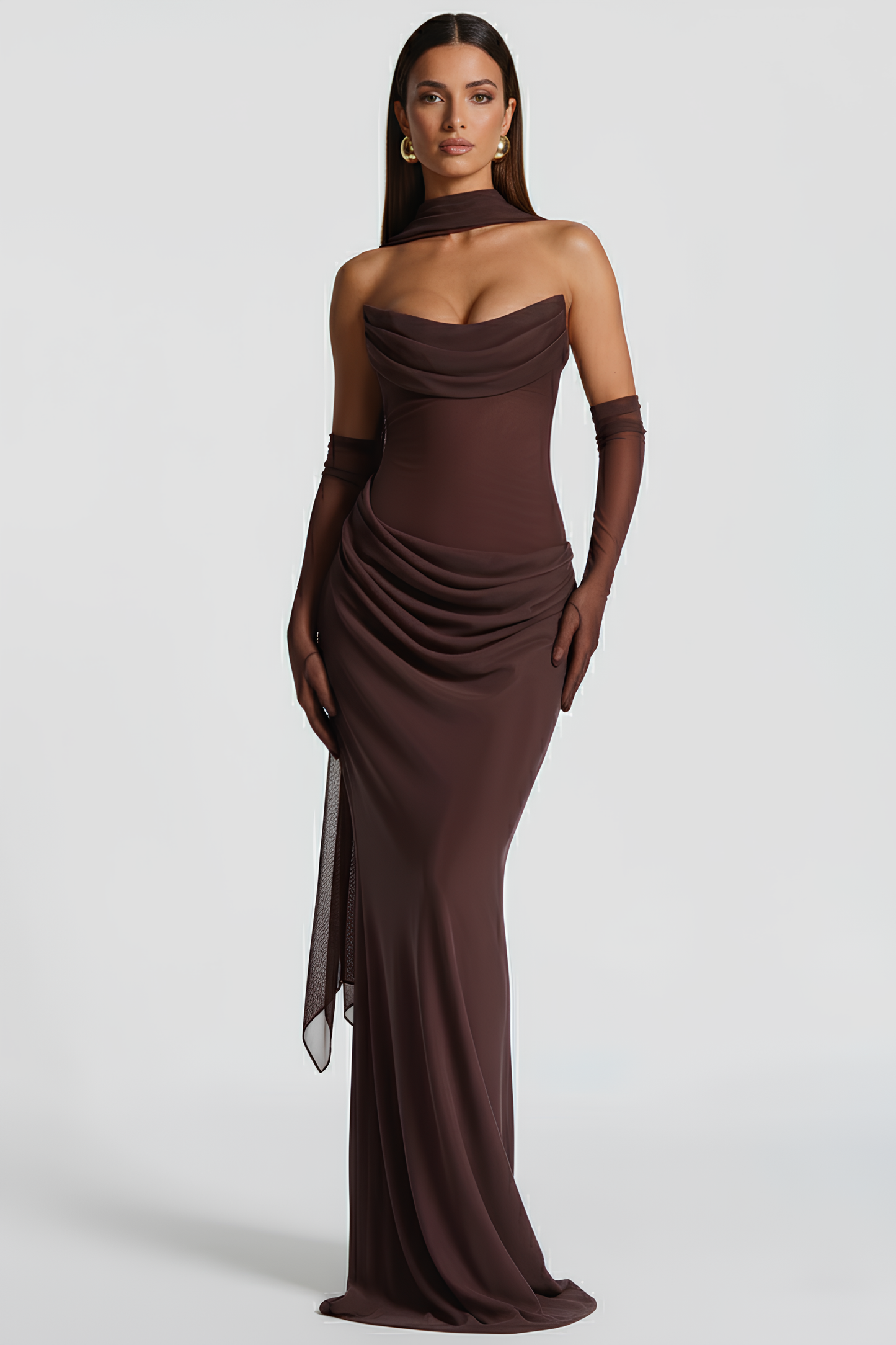 Lang Bustier Jurk Alessia