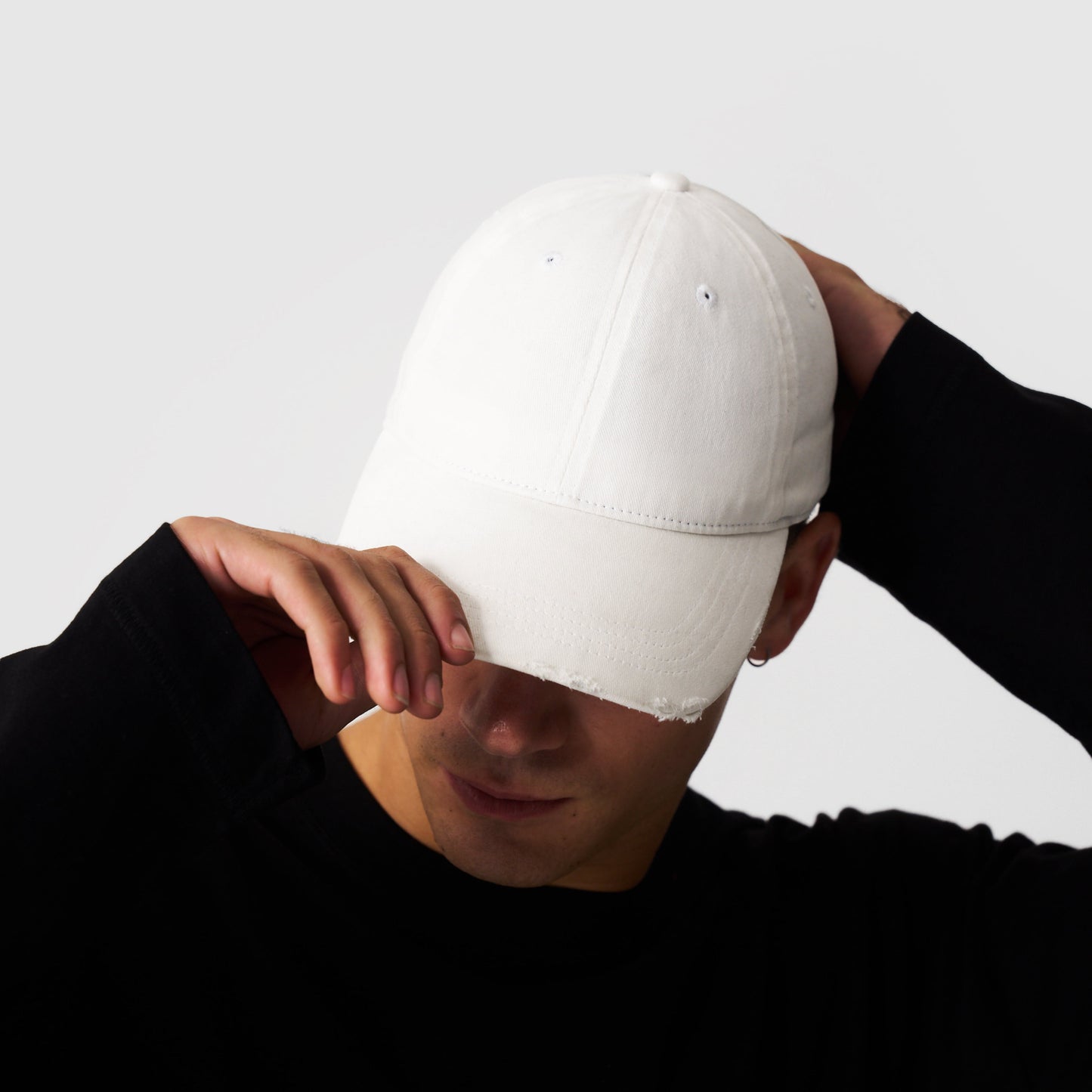 Versleten Hoed (Crème)