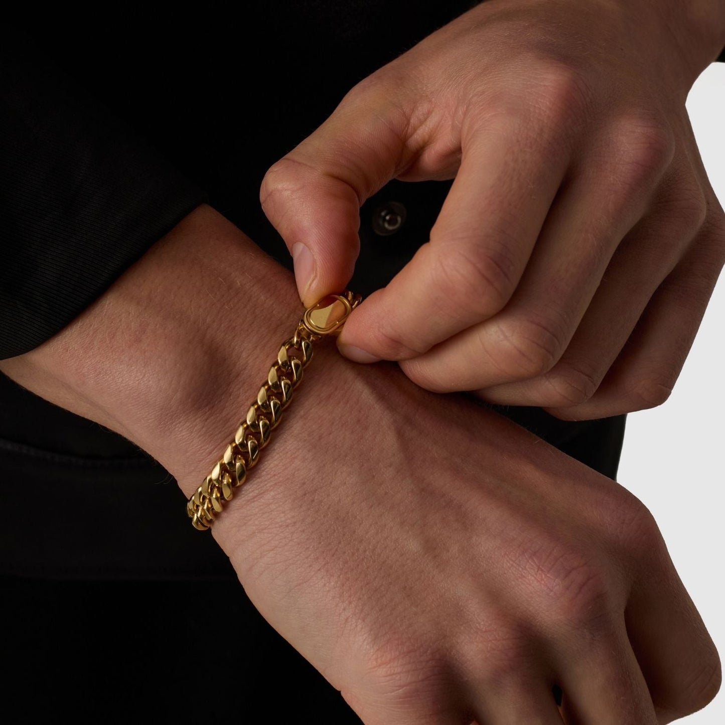 Cuban Armband (Goud) 8mm