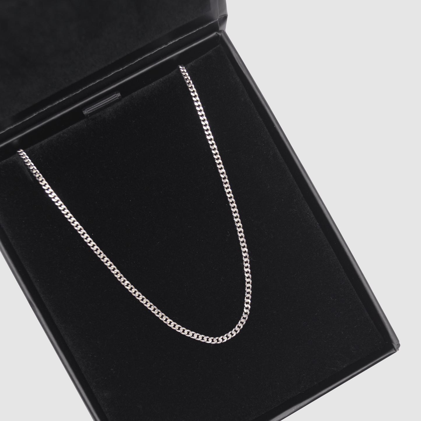 Cubaans (Sterling Zilver) 2mm