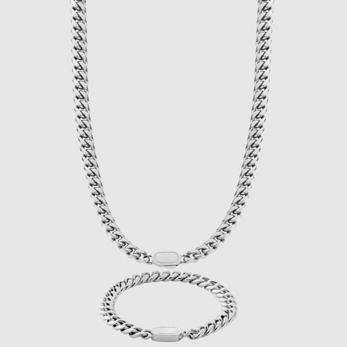 Cubaans 8mm Set (Zilver)