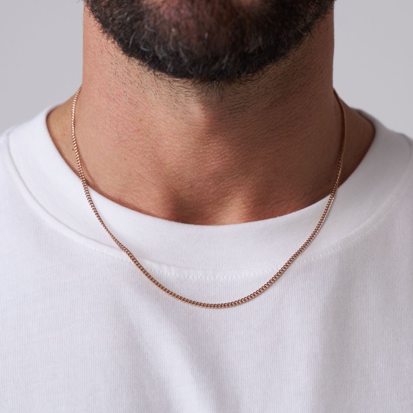 Cubaans (Roze Goud) 2mm