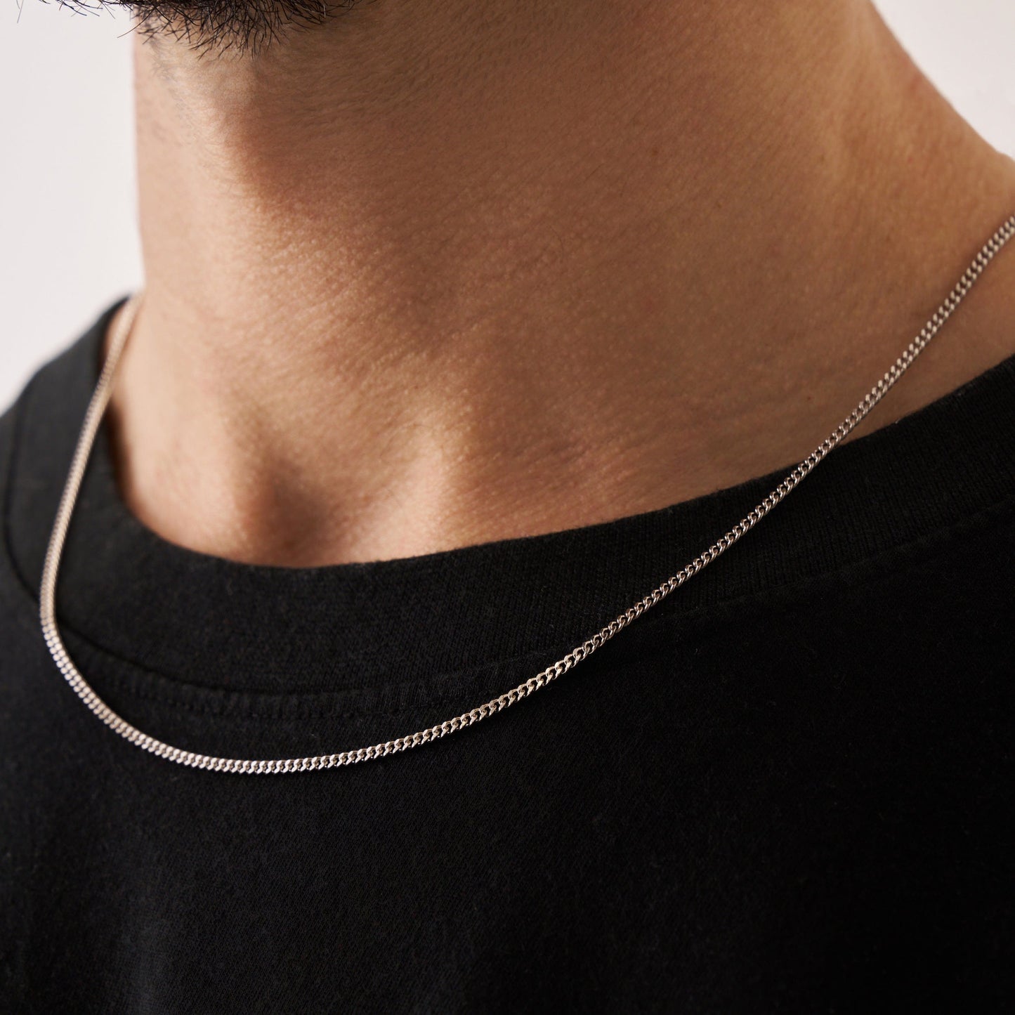 Cubaans (Sterling Zilver) 2mm