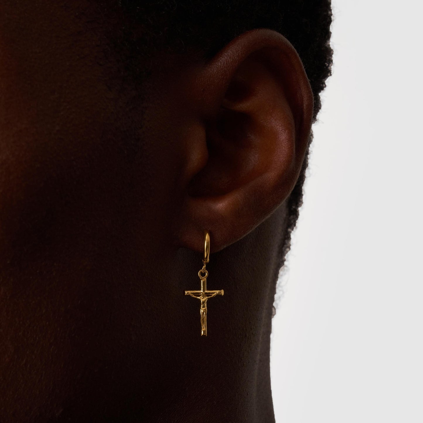 Kruis Earring (Goud)