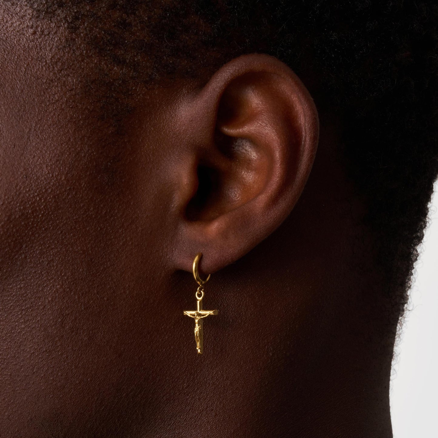 Kruis Earring (Goud)