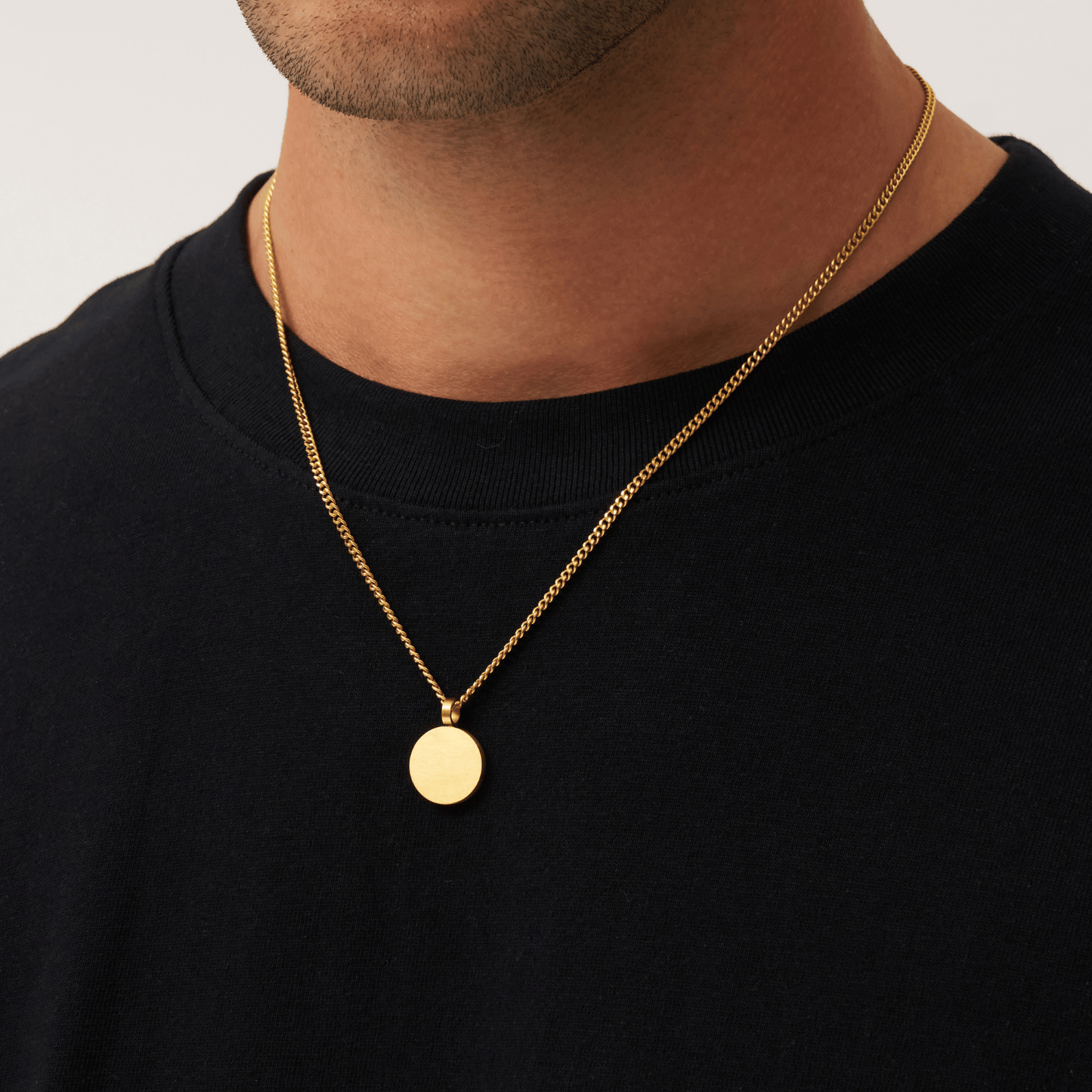 Ronde Totem Hanger (Goud)