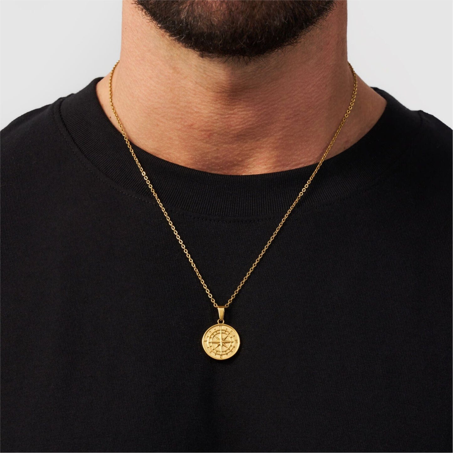 Kompas Hangertje (Goud)