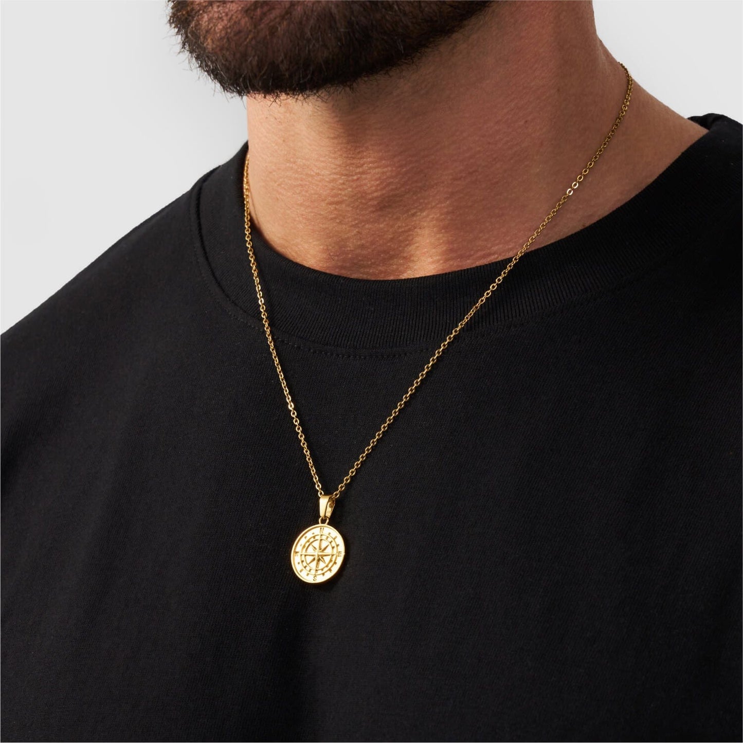 Kompas Hangertje (Goud)
