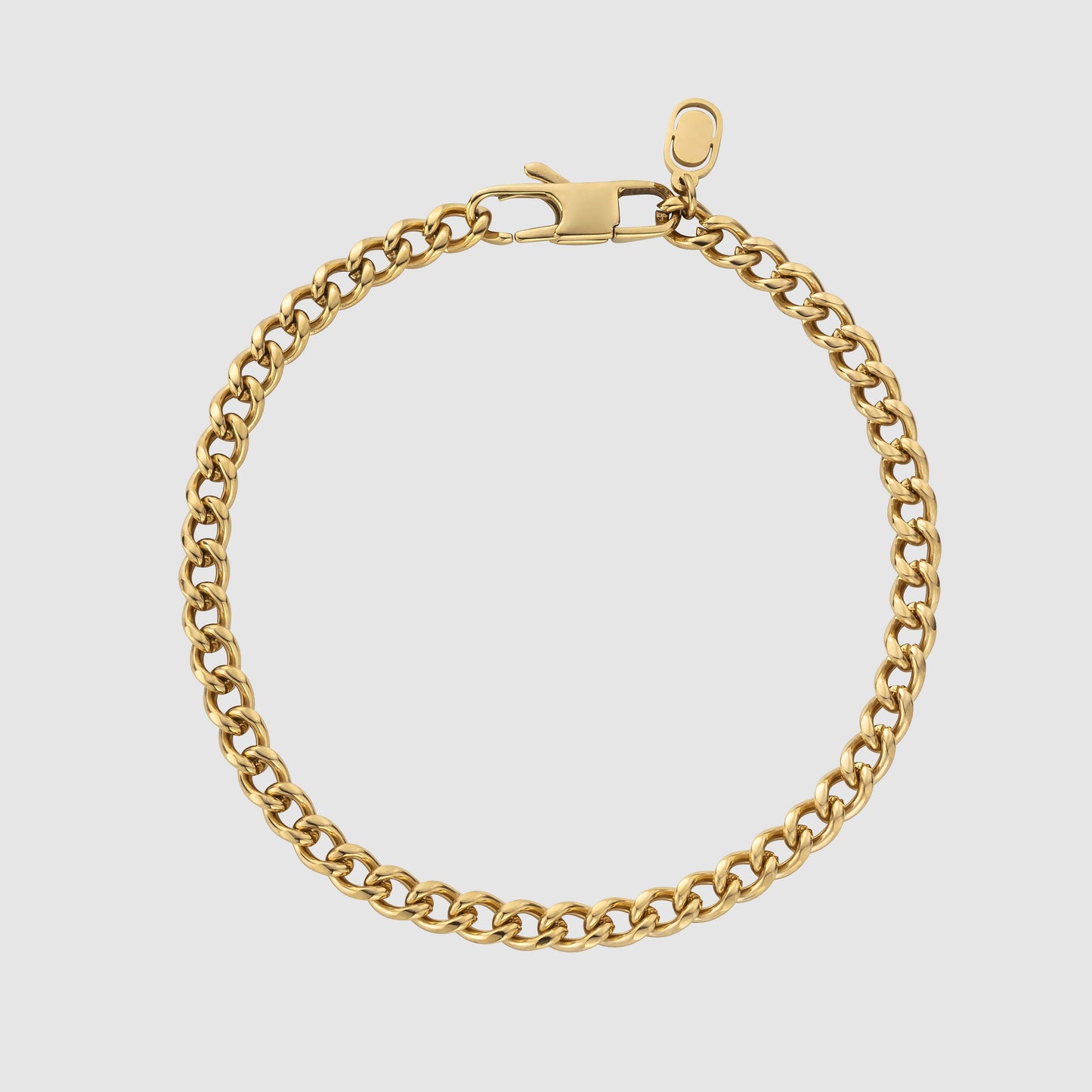 Cubaans Armband (Goud) 4mm