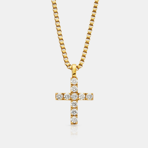 Iced Cross (Goud)