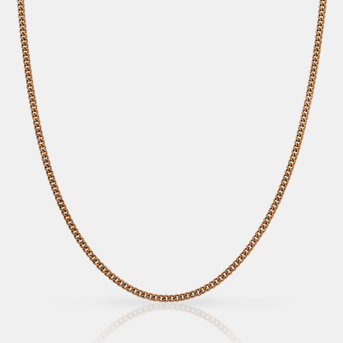 Cubaans (Roze Goud) 2mm