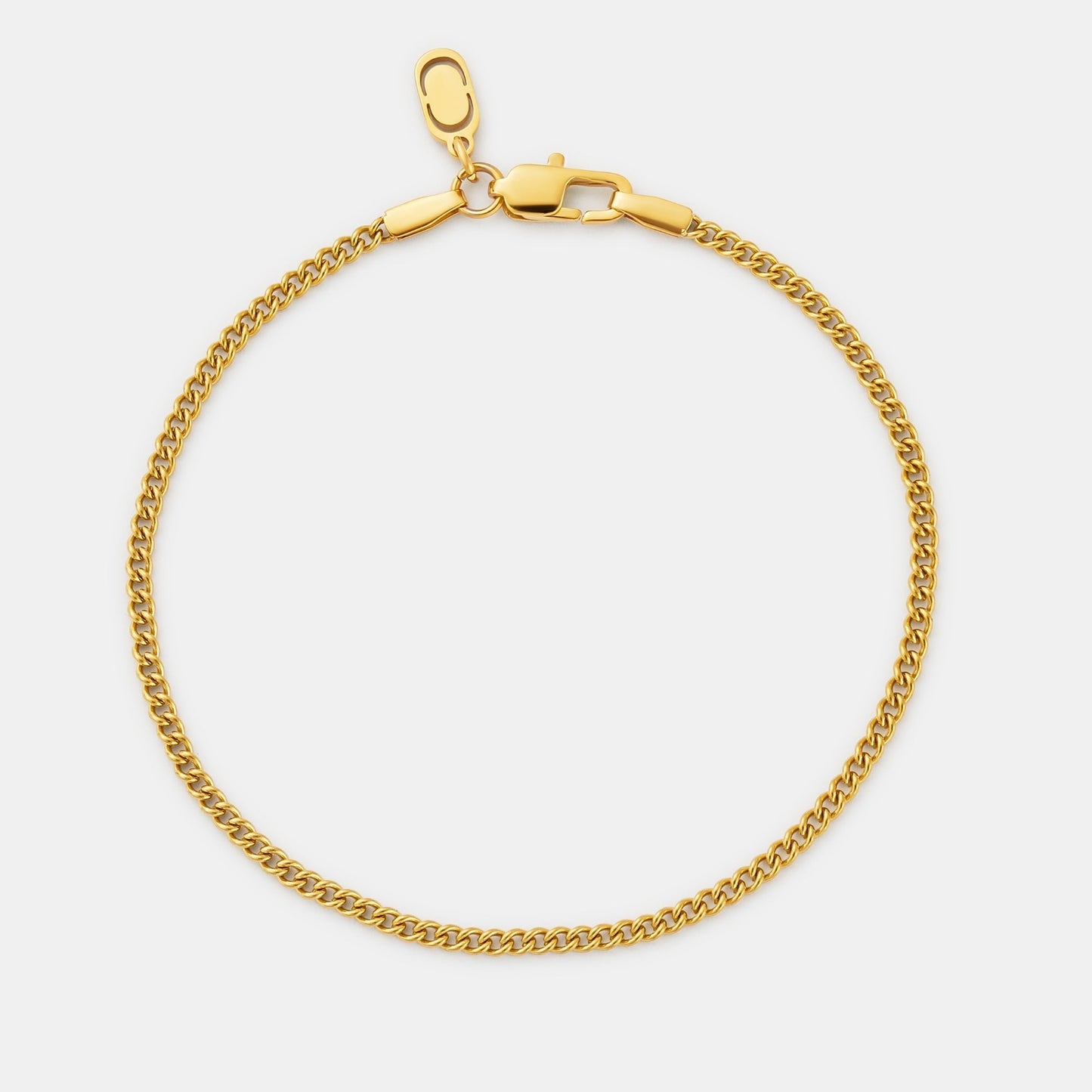 Cubaans Armband (Goud) 2mm