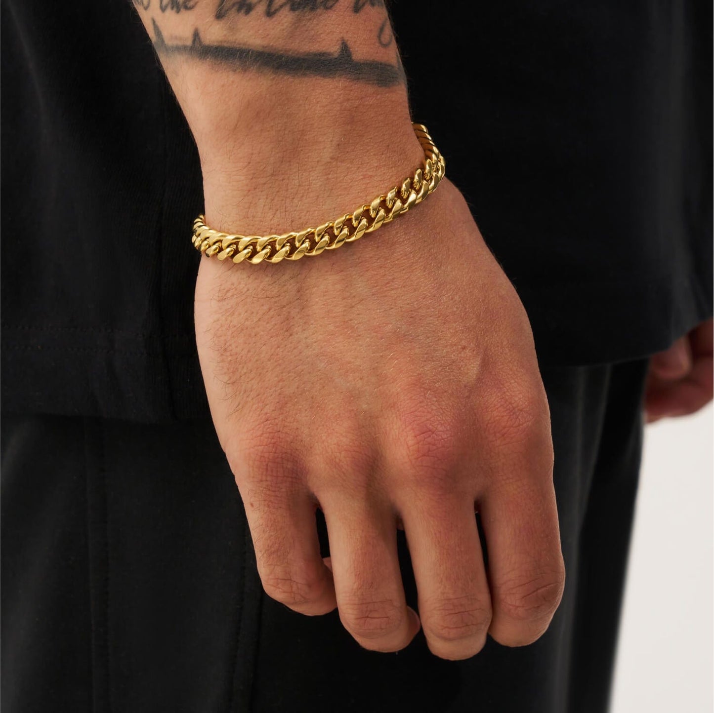 Cuban Armband (Goud) 8mm
