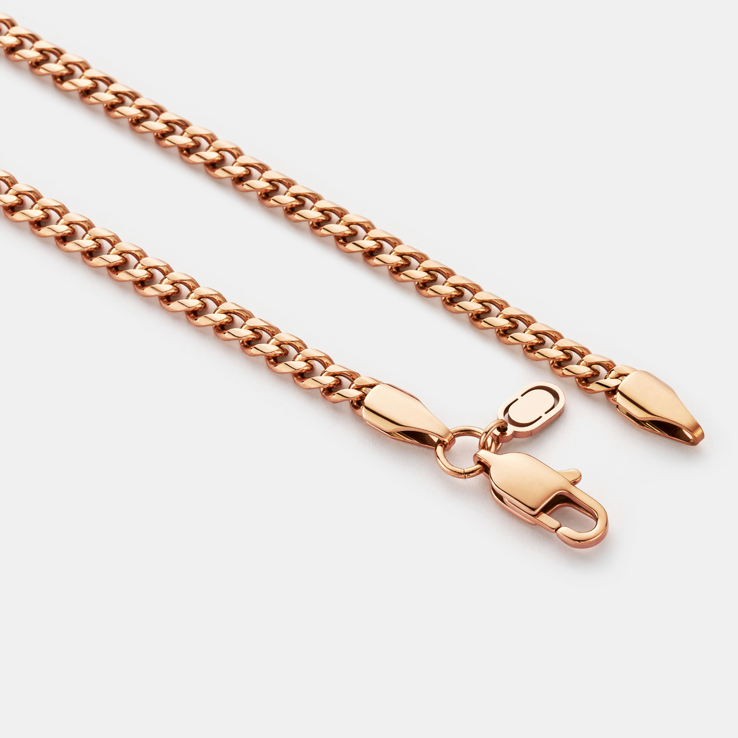 Cubaans (Roze Goud) 4mm