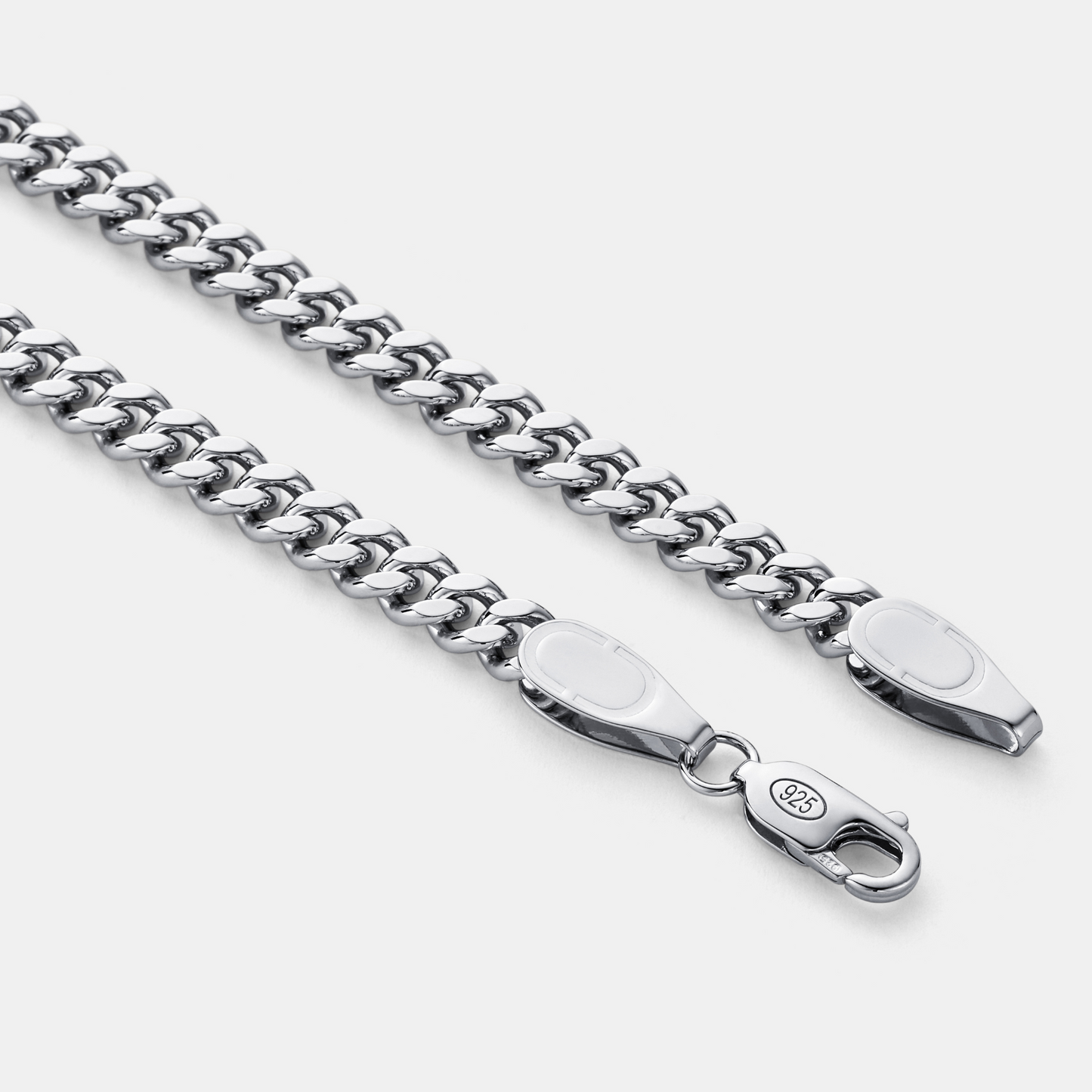 Cubaans (Sterling Zilver) 6mm