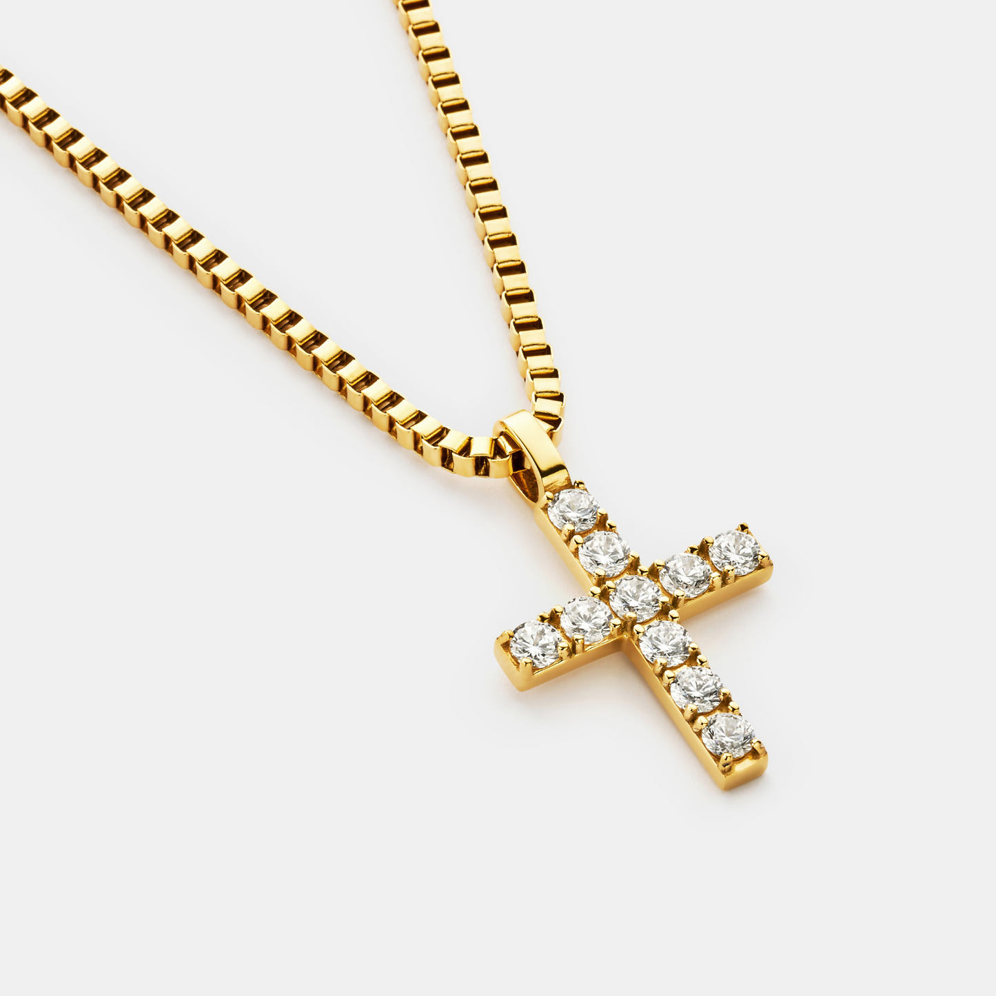 Iced Cross (Goud)