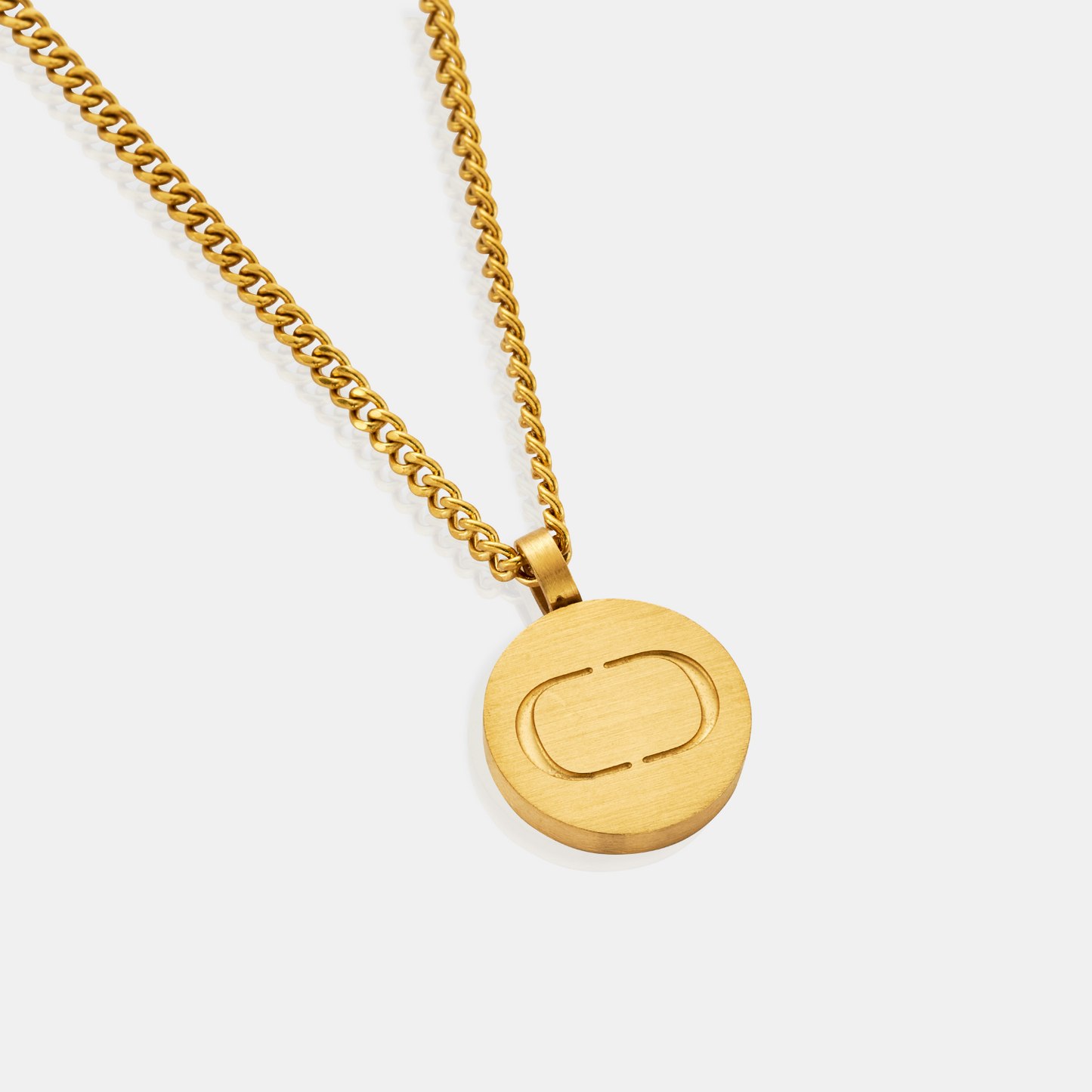 Ronde Totem Hanger (Goud)