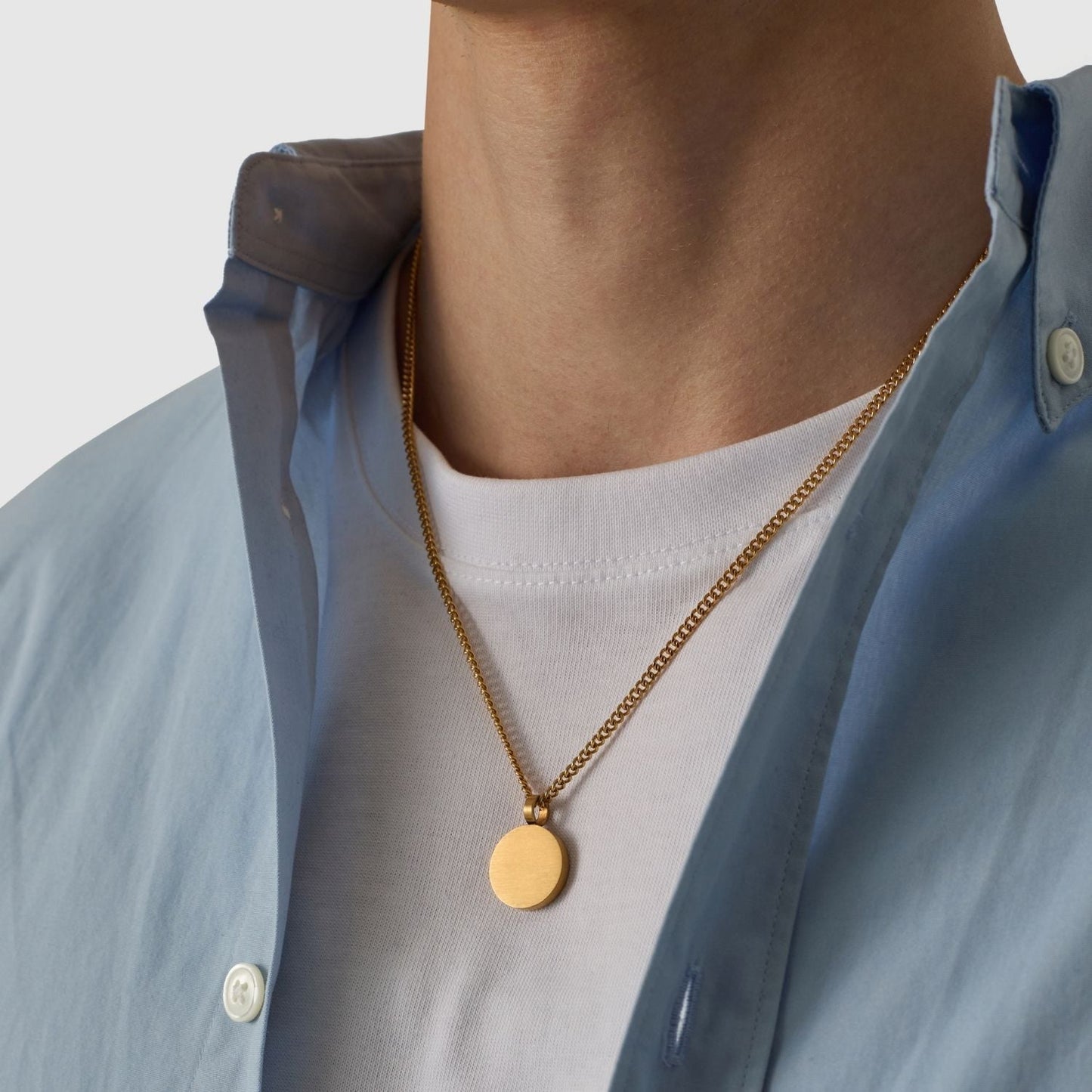 Ronde Totem Hanger (Goud)