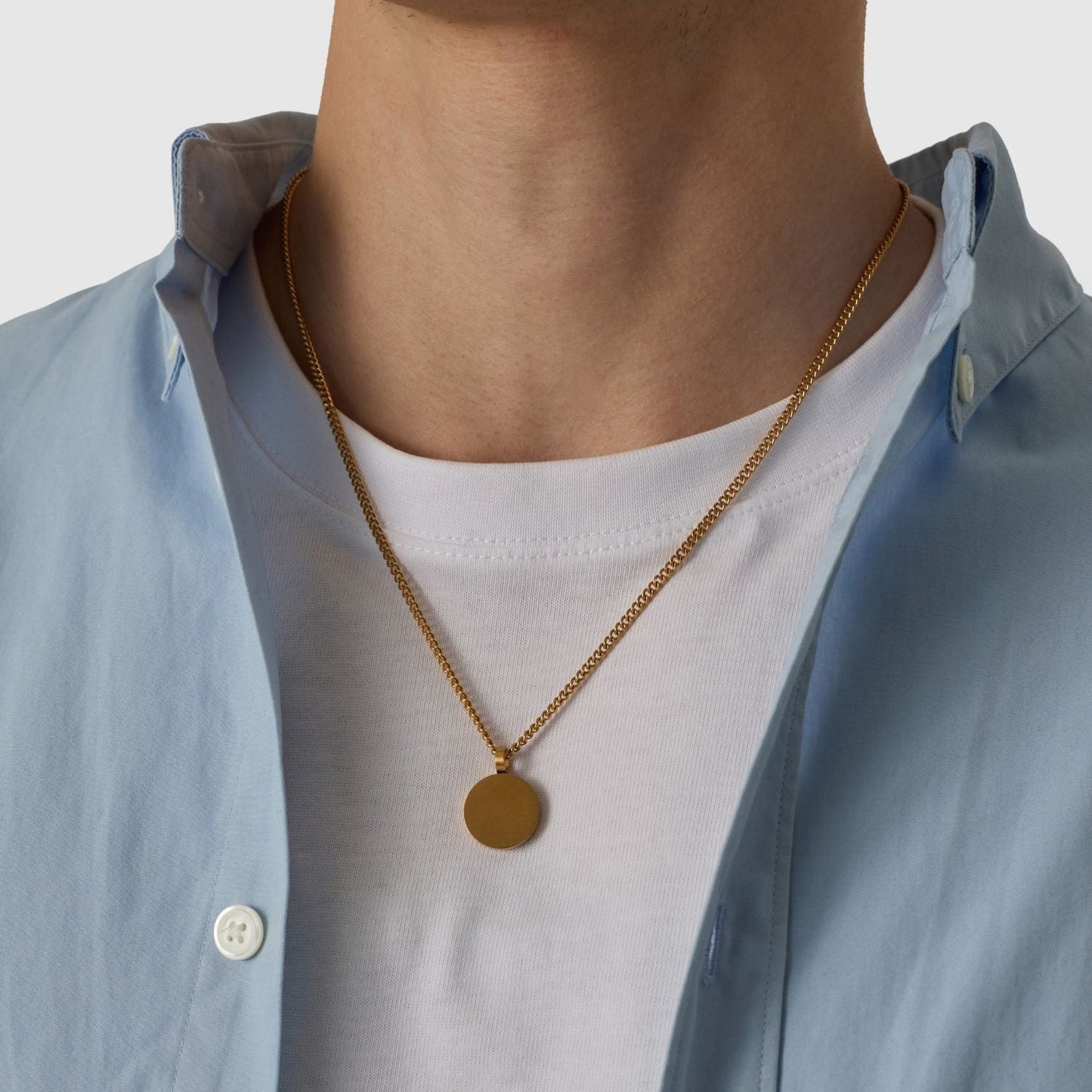 Ronde Totem Hanger (Goud)