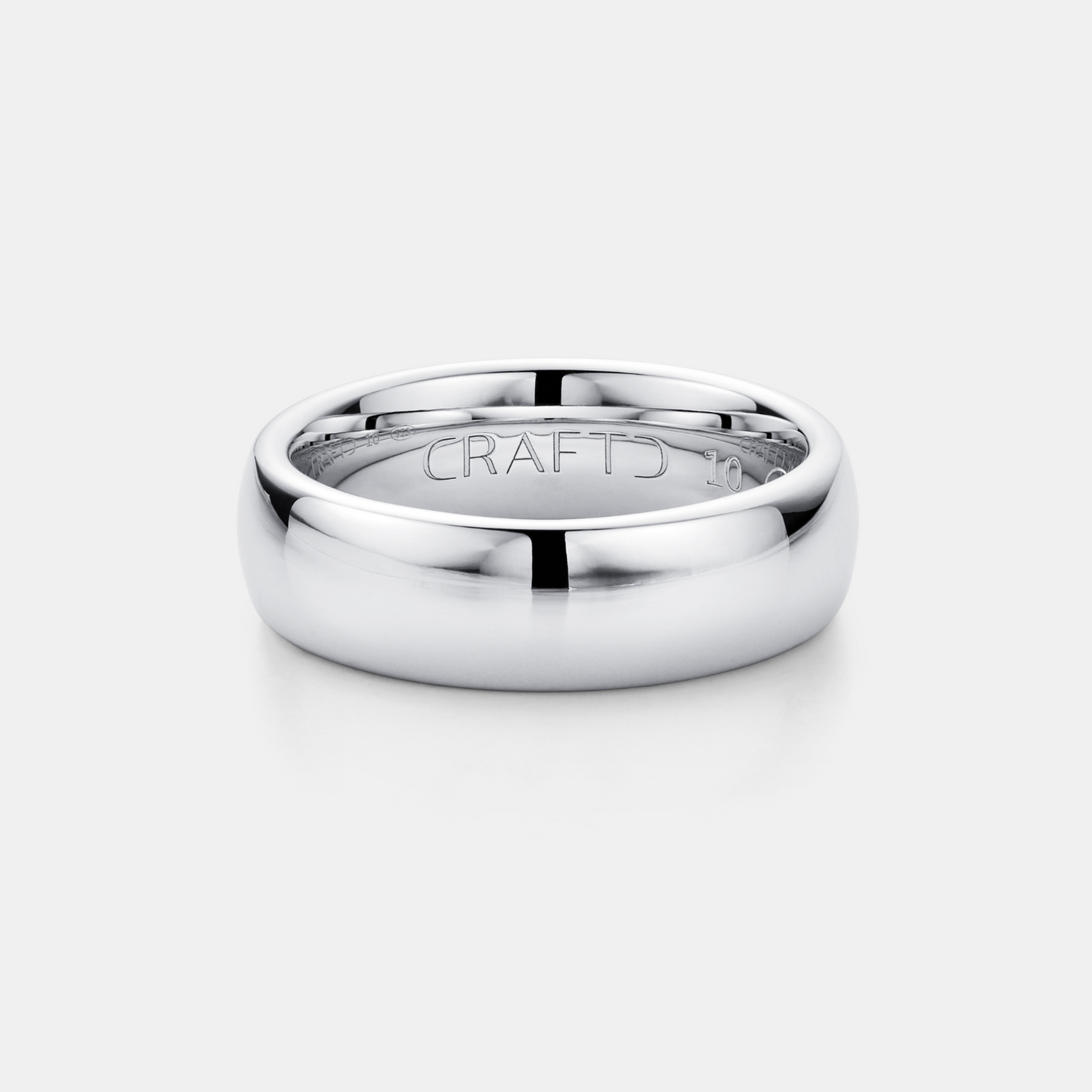 Ronde Ring (Zilver) 7mm | Sterling Zilver