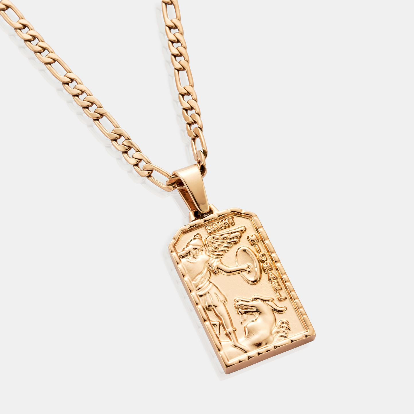 Sint Michael Hanger (Roze Goud)