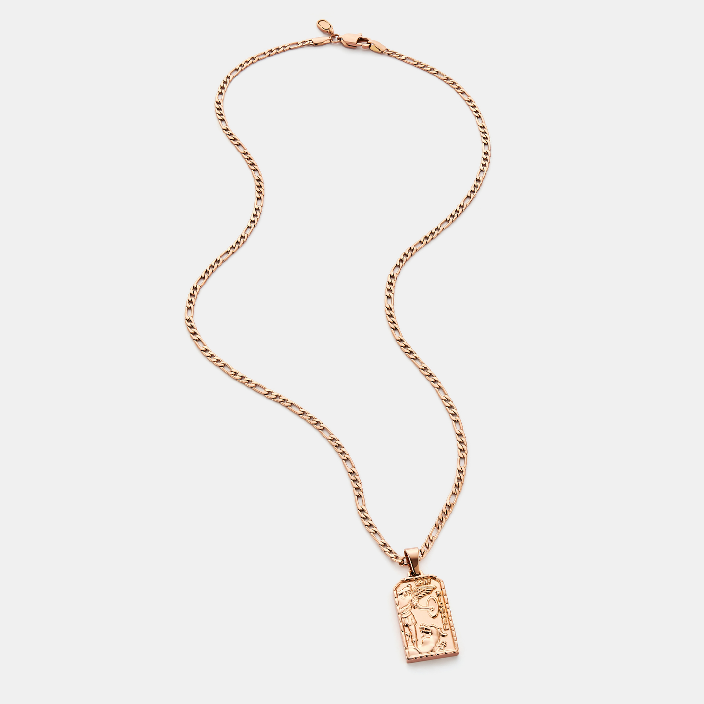 Sint Michael Hanger (Roze Goud)