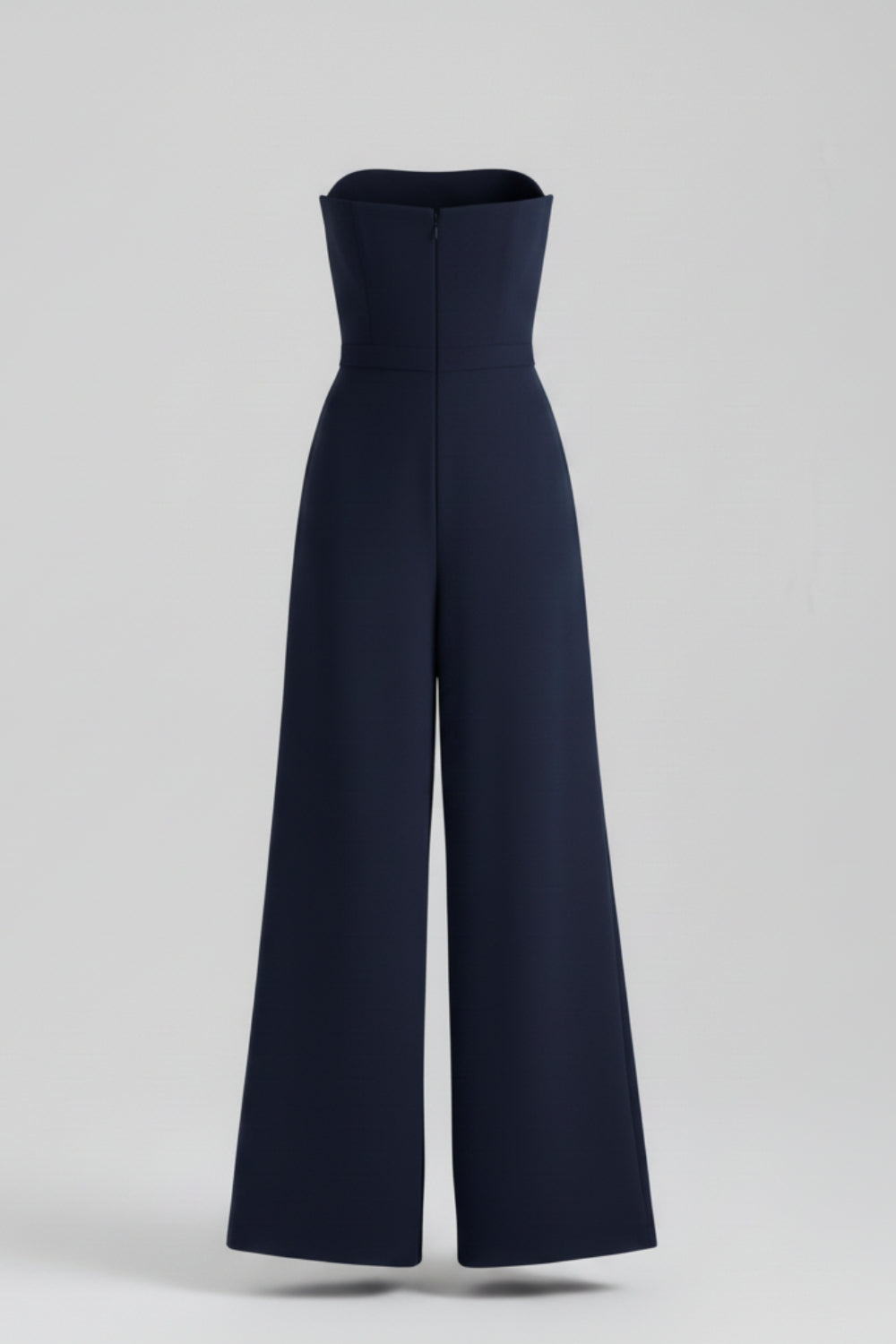 Trägerloser weit geschnittener Jumpsuit