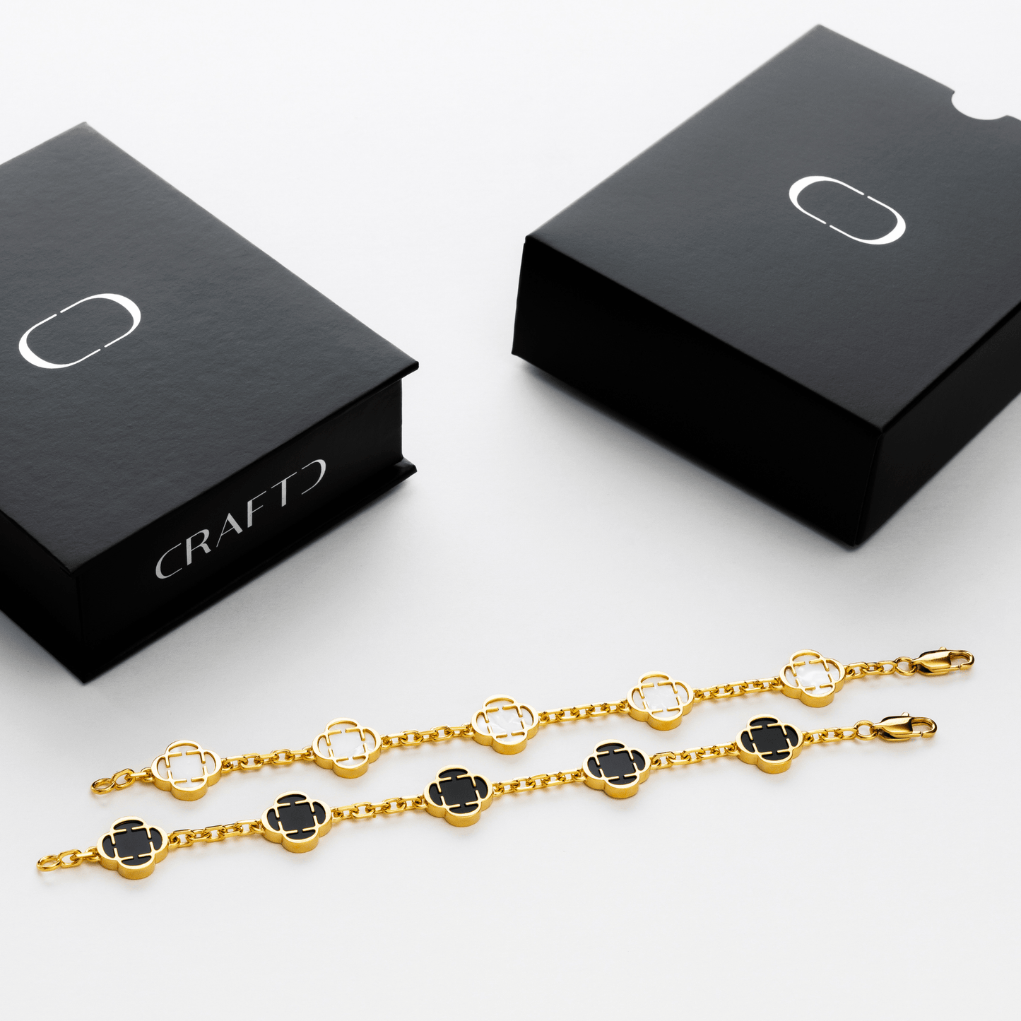 Clover Armband Cadeauset (Goud)
