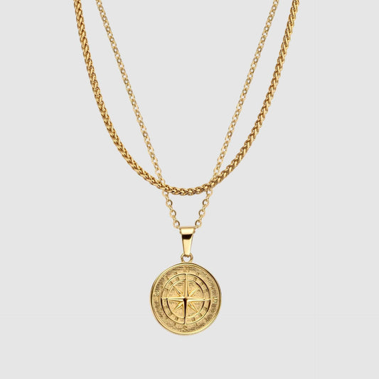 Kompas Set (Goud)