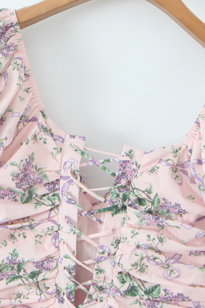 Cássia Bustier Jurk