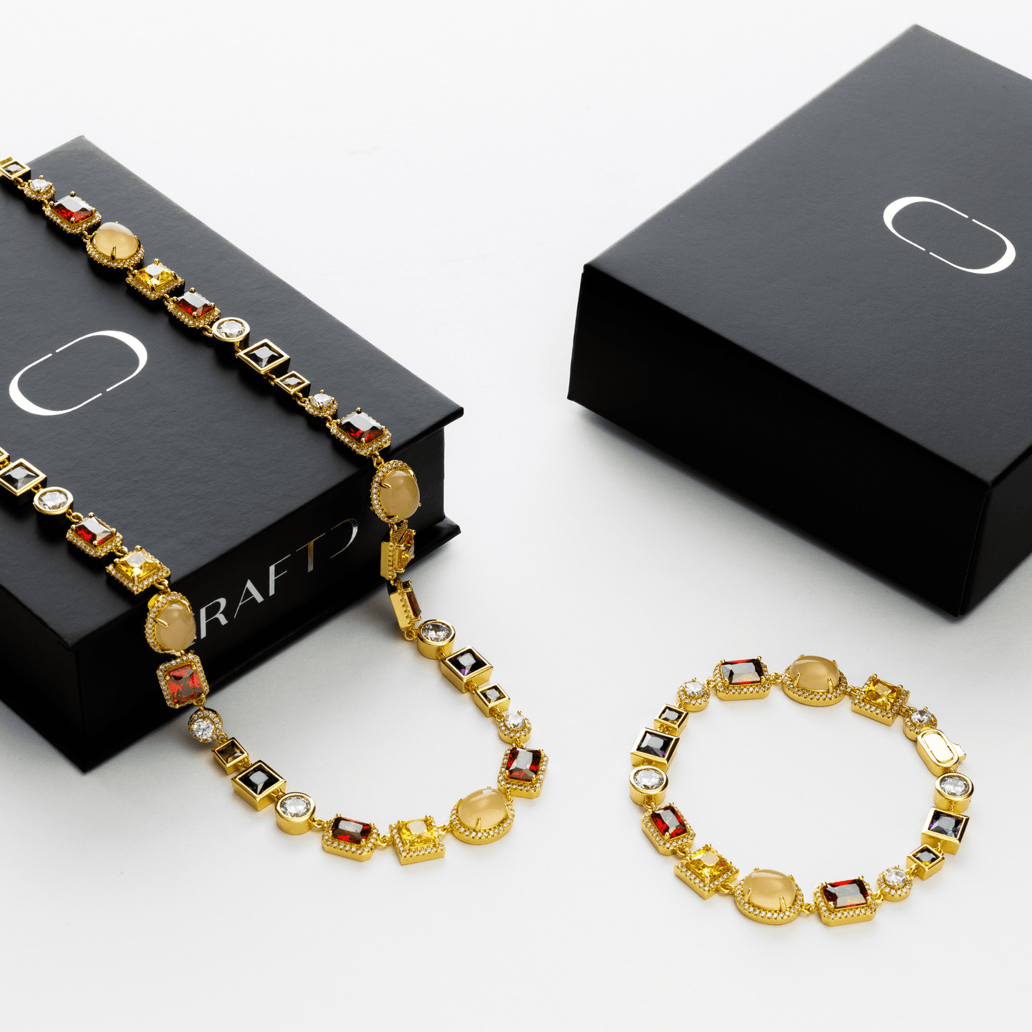 Edelsteen Cadeauset (Goud)