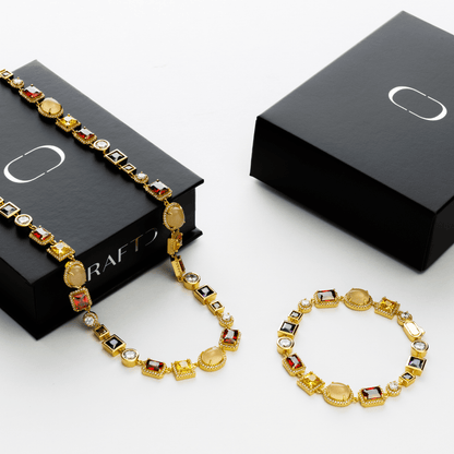 Edelsteen Cadeauset (Goud)