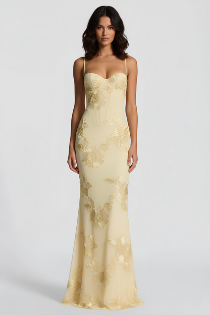 Lang Bustier Jurk Wenen