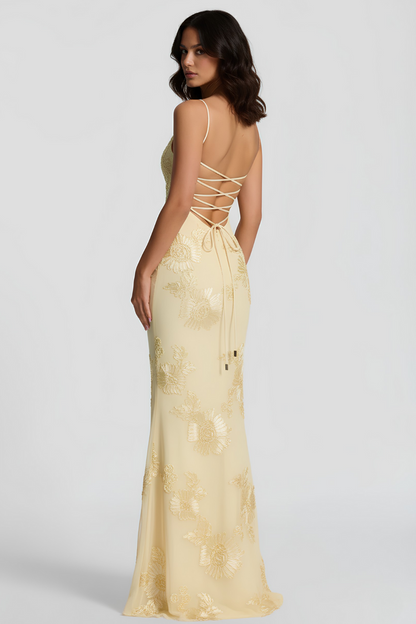 Lang Bustier Jurk Wenen