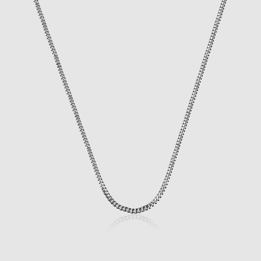 Cubaans (Sterling Zilver) 2mm