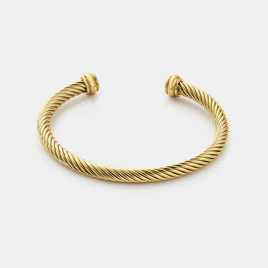 Touw Cuff (Goud)