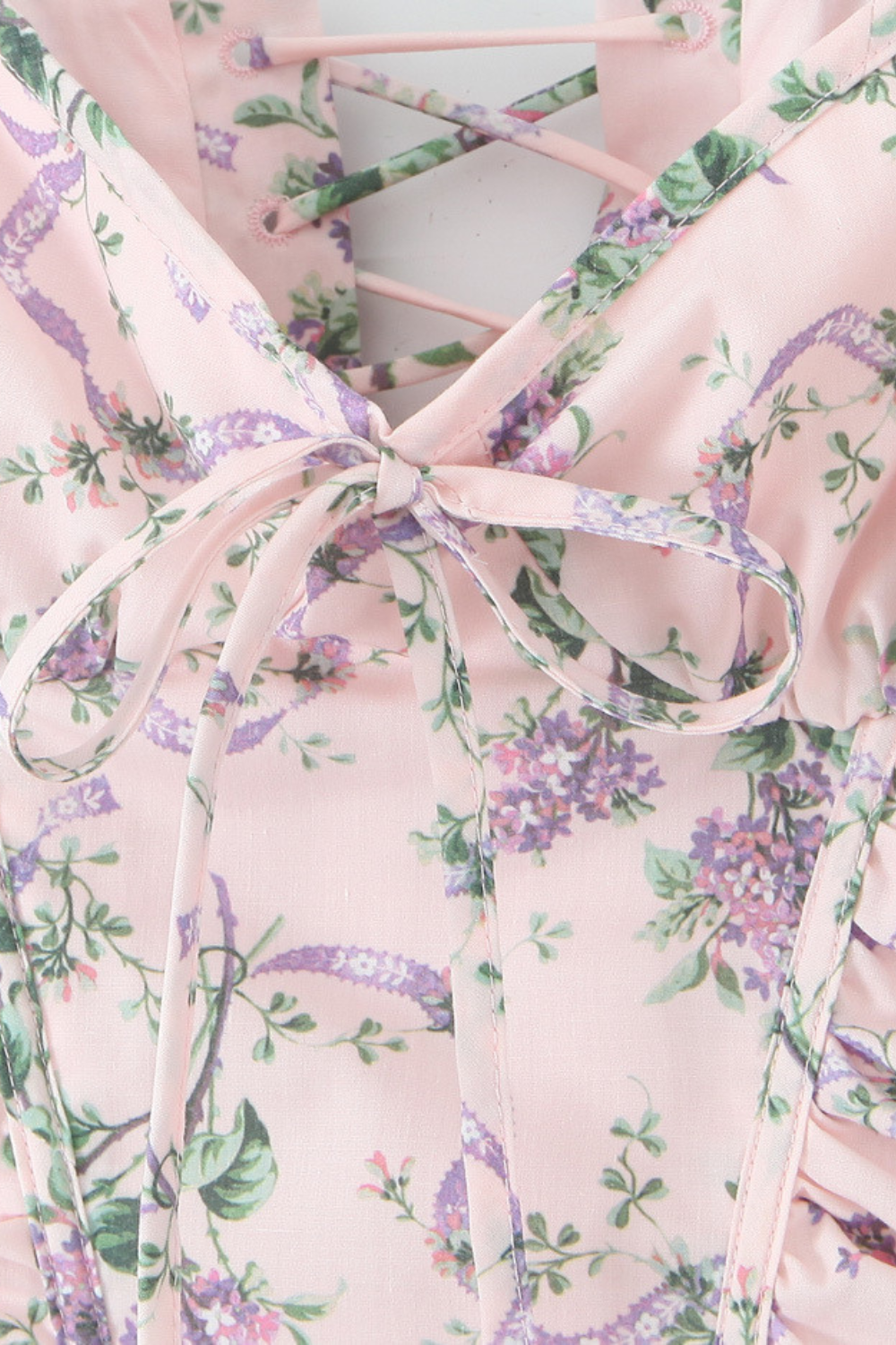 Cássia Bustier Jurk