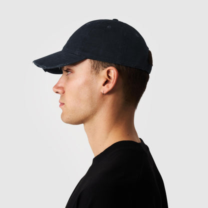 Versleten Hoed (Marineblauw)