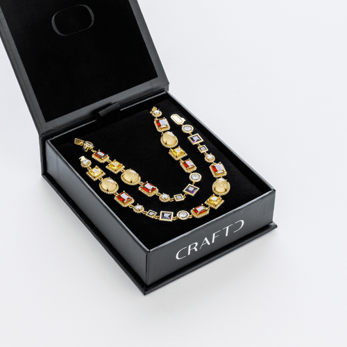 Edelsteen Cadeauset (Goud)