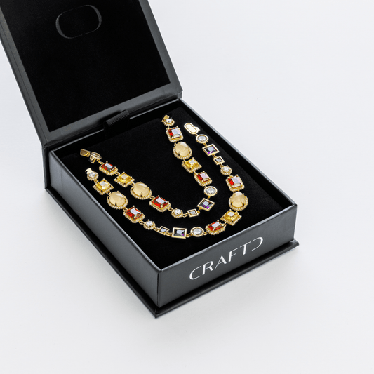 Edelsteen Cadeauset (Goud)