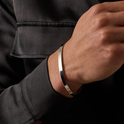 Klassieke Cuff 5mm (Zilver)