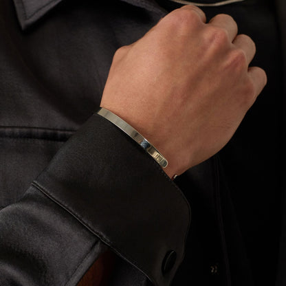 Klassieke Cuff 5mm (Zilver)