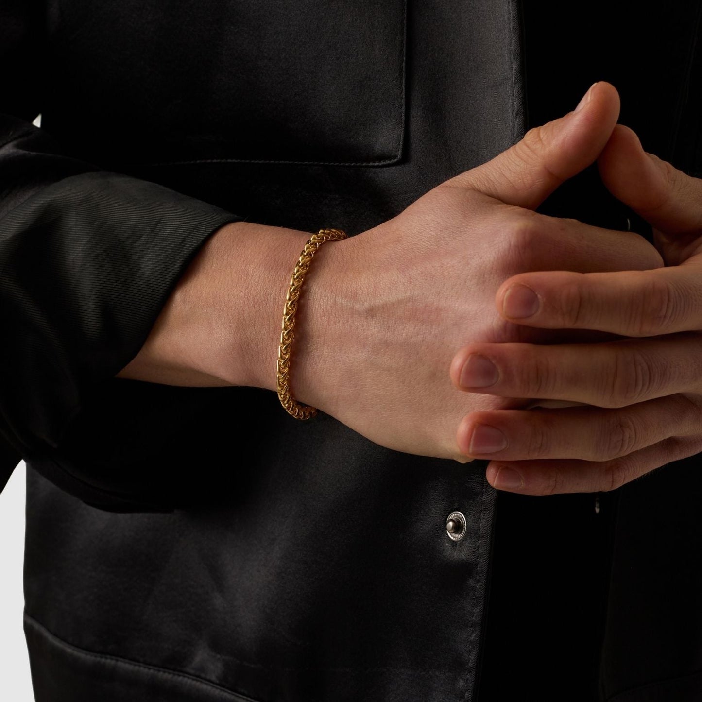 Tarwe Armband (Goud) 5mm