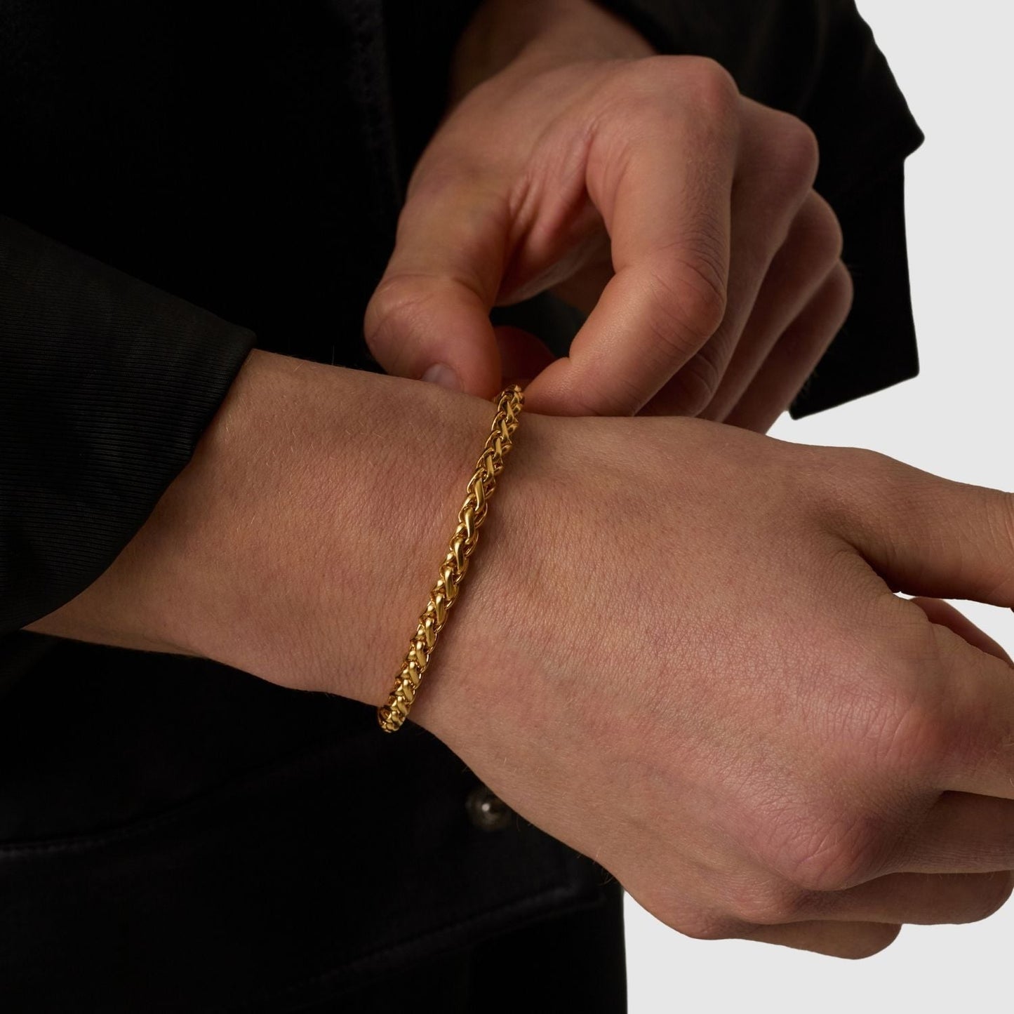 Tarwe Armband (Goud) 5mm