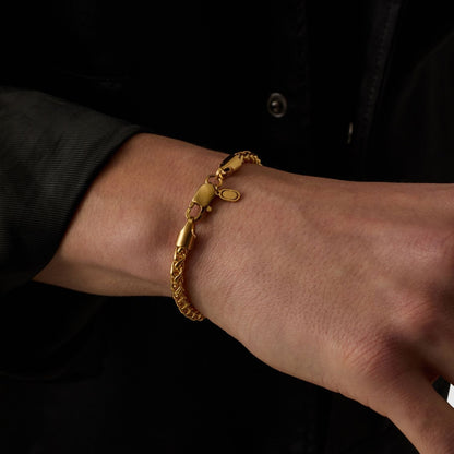Tarwe Armband (Goud) 5mm