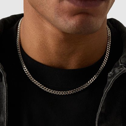 Cubaans (Sterling Zilver) 6mm