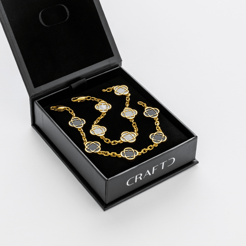 Clover Armband Cadeauset (Goud)