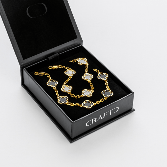 Clover Armband Cadeauset (Goud)