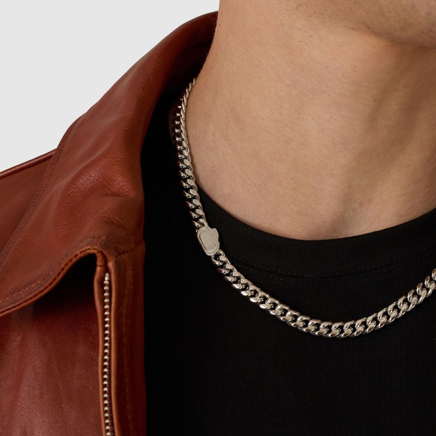 Cubaans (Zilver) 8mm