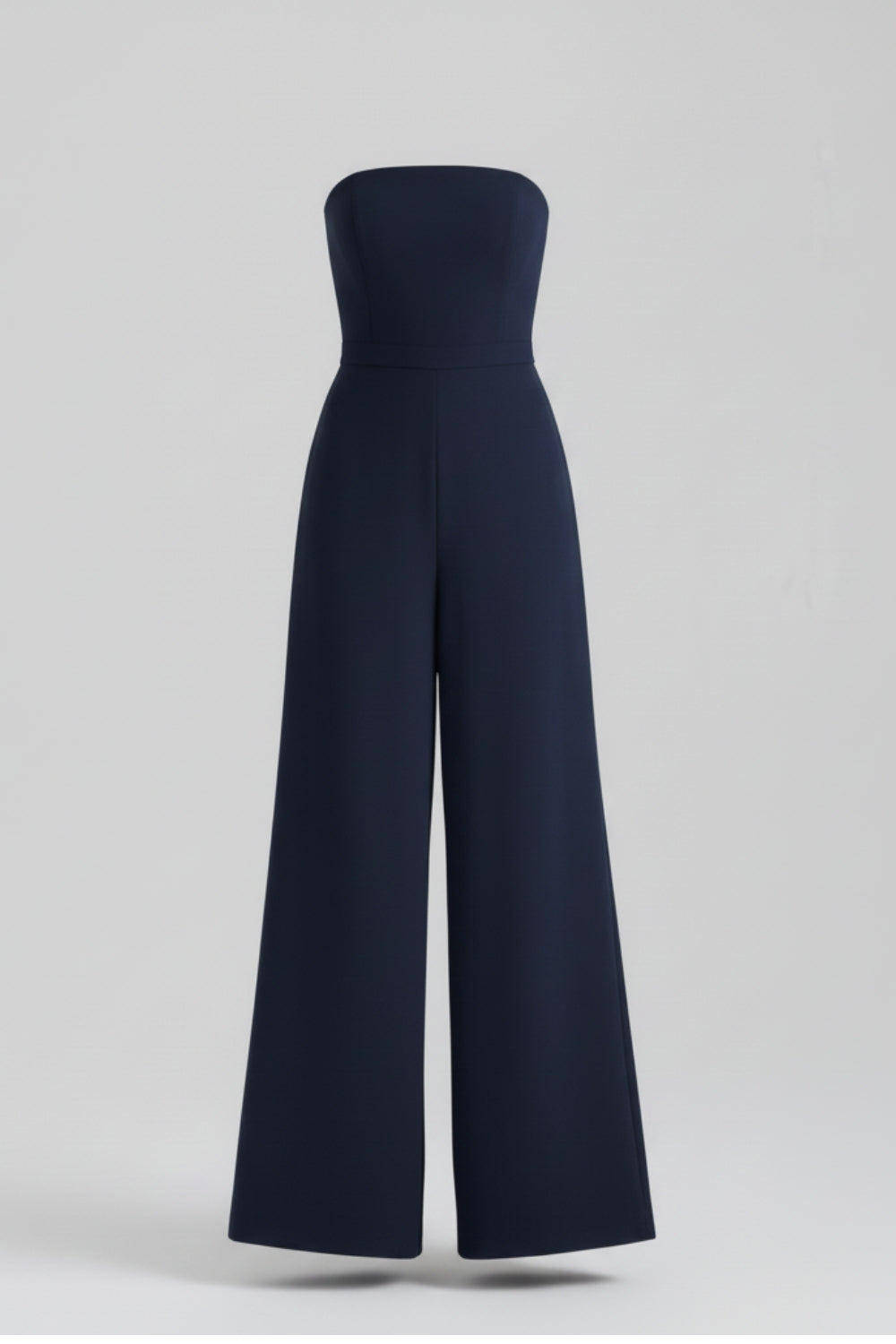 Trägerloser weit geschnittener Jumpsuit